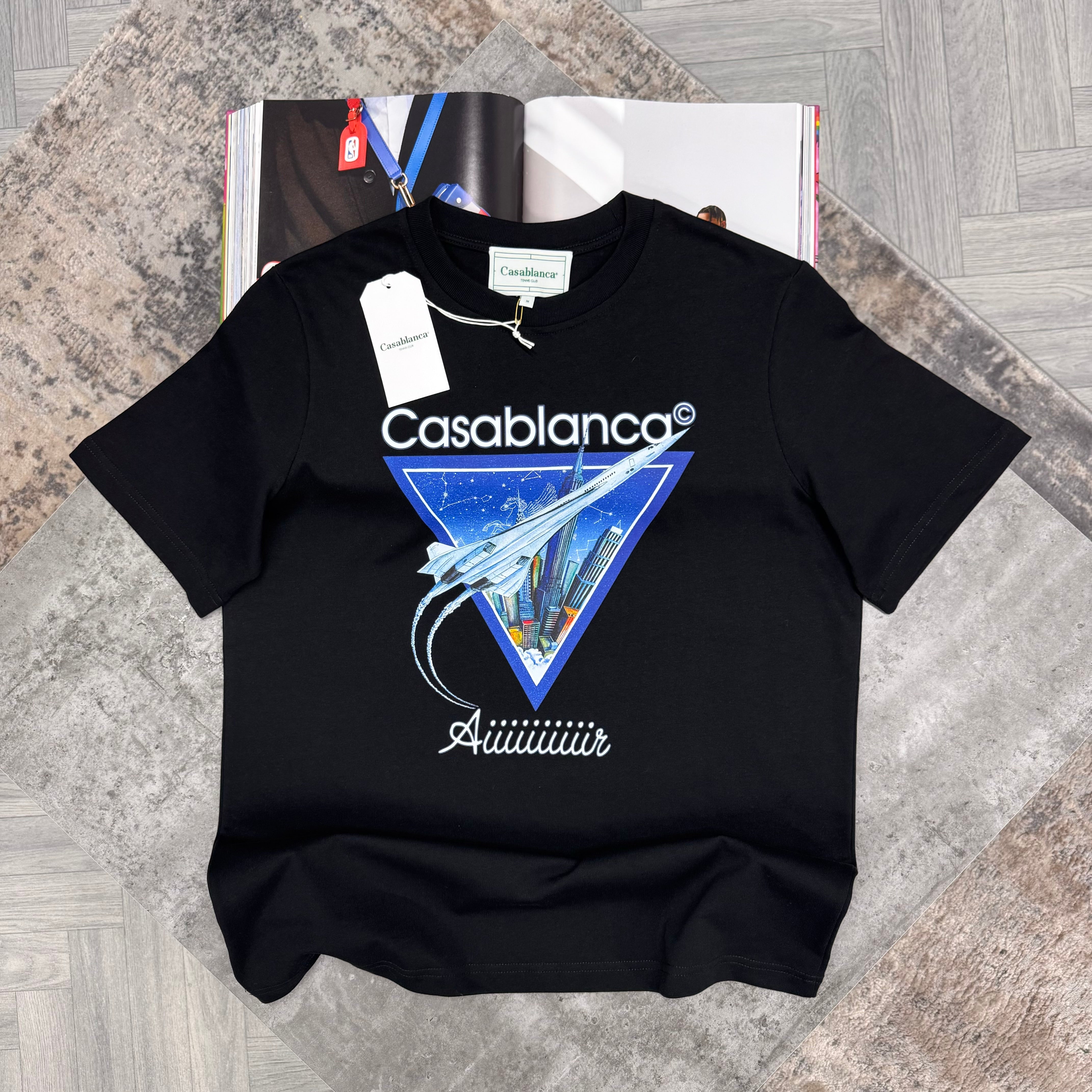 CB AIR T SHIRT - BLACK